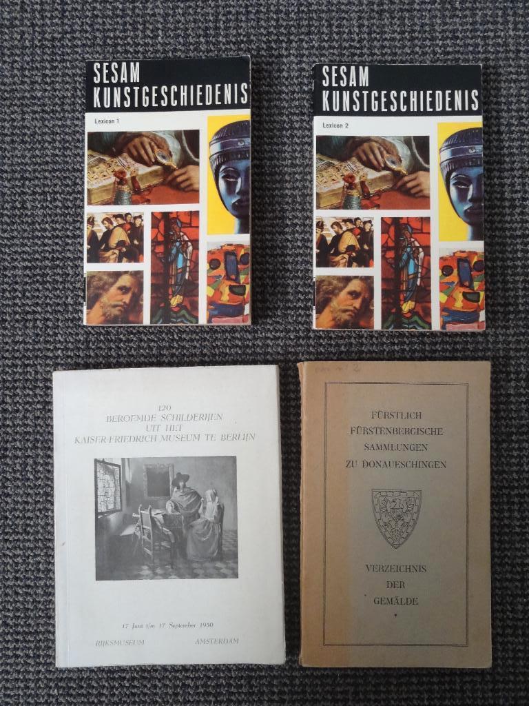 4 livres sur l'art, Sesame Lexicon of Art History, Envoi, Utilisé, Peinture et dessin