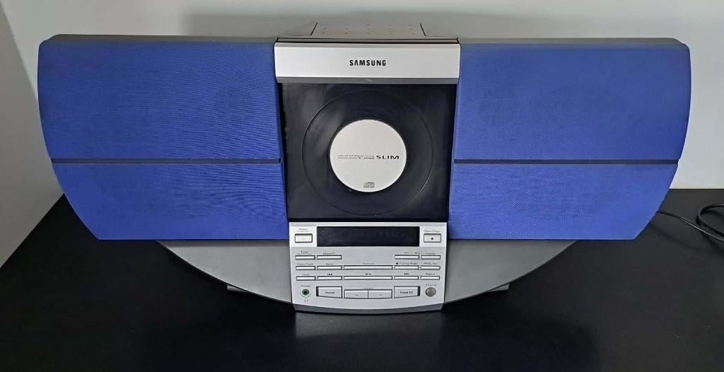 SAMSUNG Interior Audio S-2000 SLIM radio CD speler, TV, Hi-fi & Vidéo, Radios, Utilisé, Radio, Avec lecteur de CD, Enlèvement ou Envoi