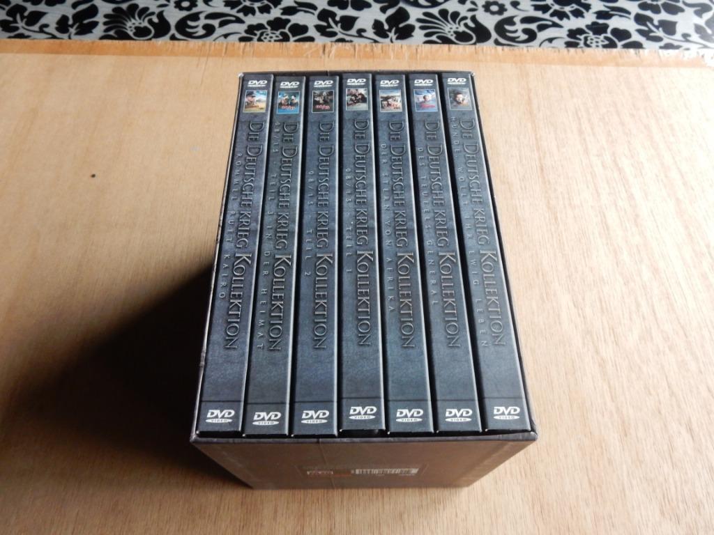 nr.1282 - Dvd box: die deutsche krieg kollektion, À partir de 16 ans, Enlèvement ou Envoi, Comme neuf, Guerre