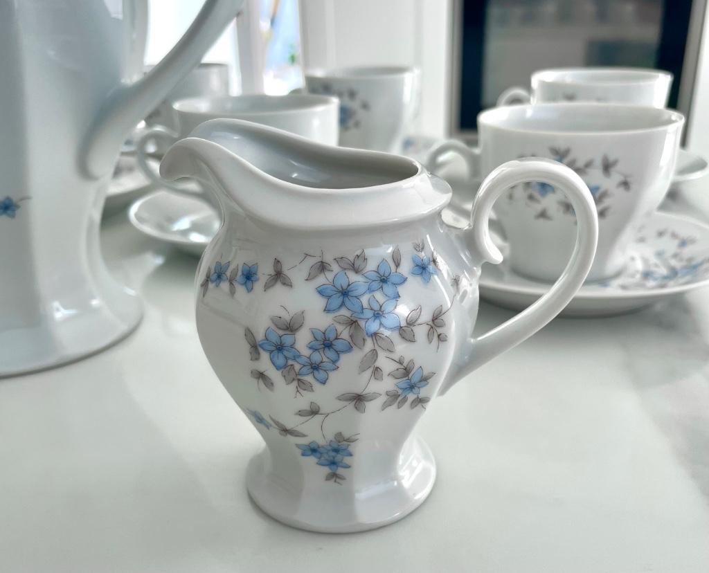 21 delige vintage koffie/ thee set Bavaria Mitterteich, Antiek en Kunst, Ophalen of Verzenden