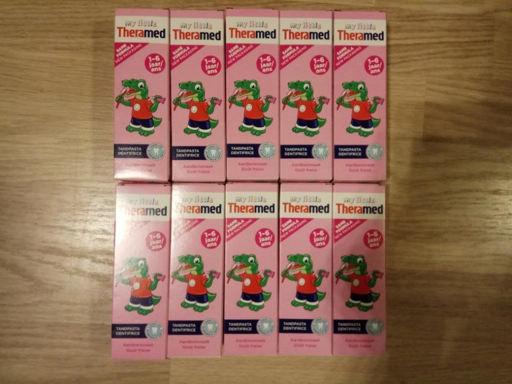 Tandpasta Theramed 1-6 jaar, Handtassen en Accessoires, Uiterlijk | Mondverzorging, Ophalen, Nieuw, Tandpasta