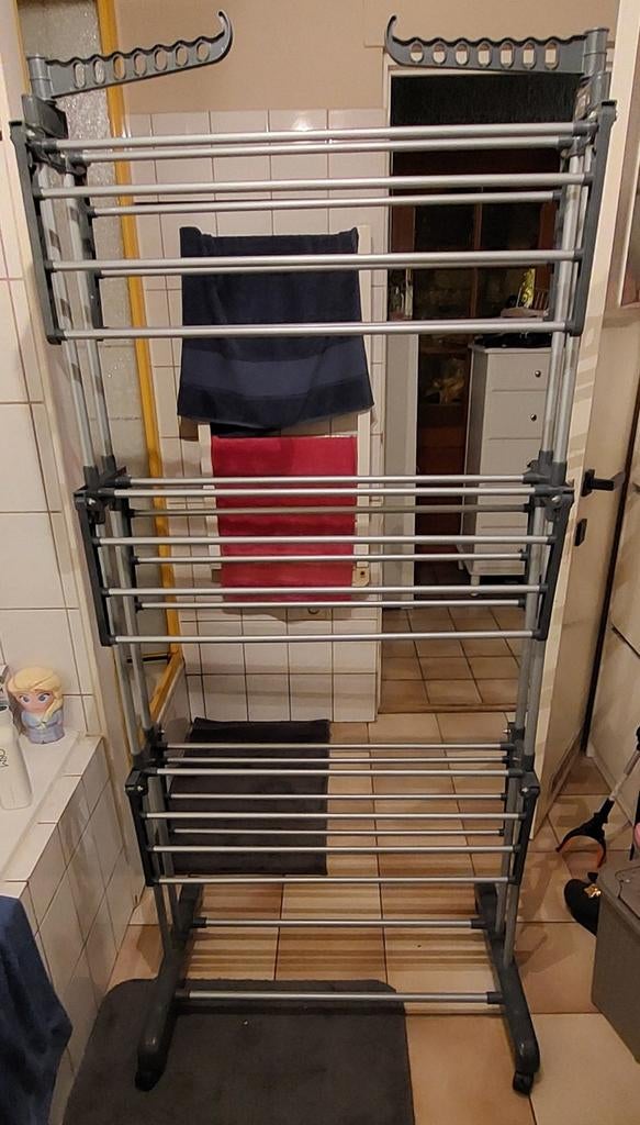 Vonia droogtoren inklapbaar, Ophalen