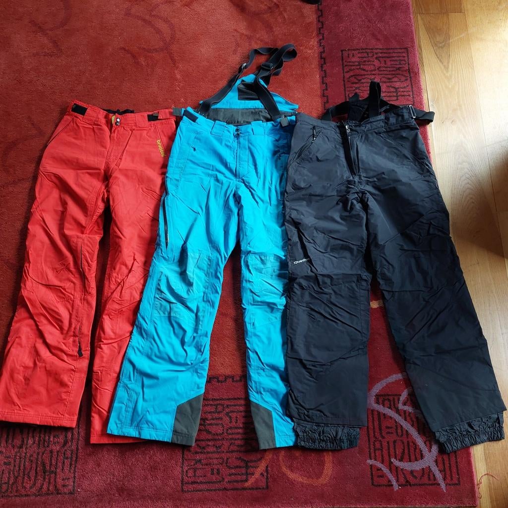 skibroeken van merken Columbia, Brunetti en Quechua, Taille 38/40 (M), Enlèvement ou Envoi, Porté, Pantalon