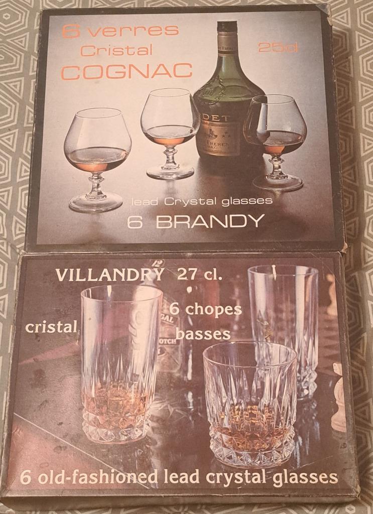 24 verres Cristal d'Arques, Antiquités & Art, Antiquités | Verre & Cristal, Enlèvement ou Envoi