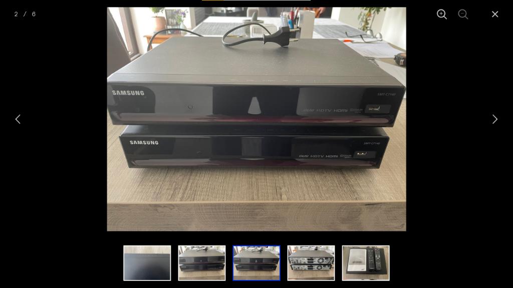 2 x Samsung S.M.T - C7140 Televisierecorder / Digicorder, Enlèvement ou Envoi, Utilisé