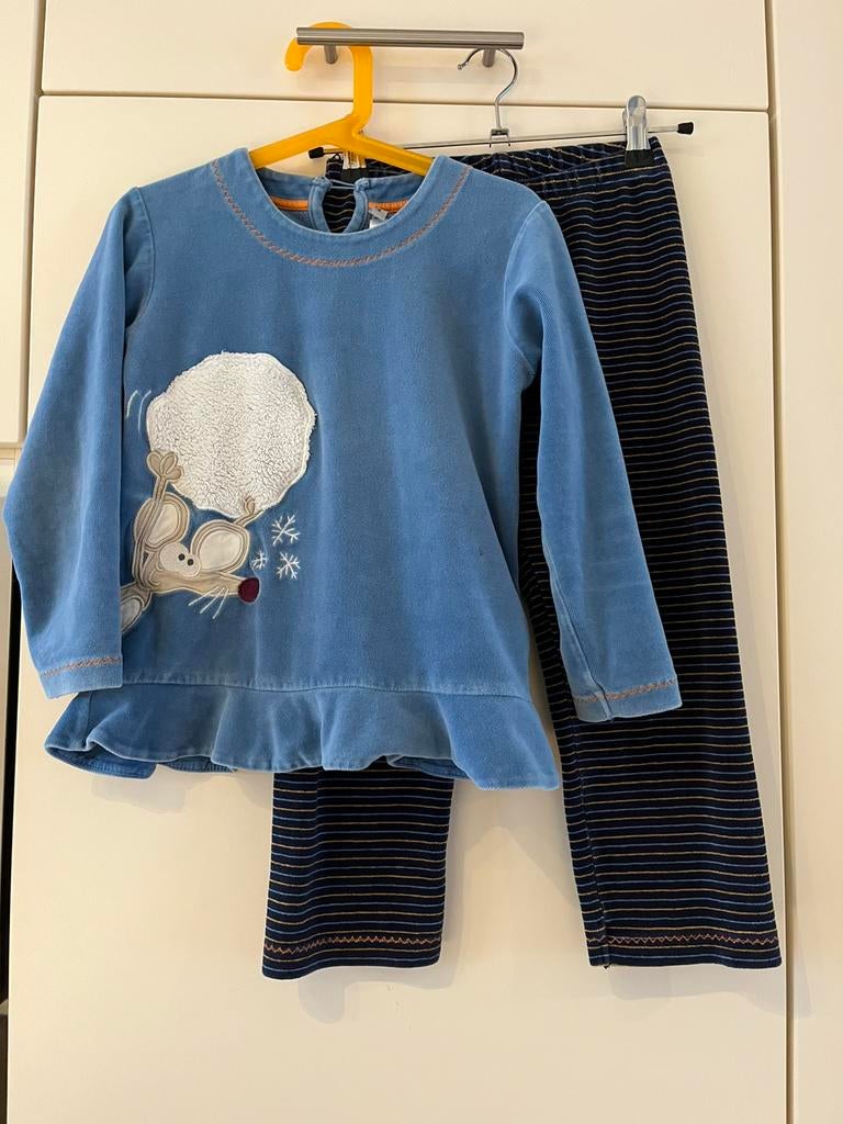 Warme Woody pyjama, maat 6, Kinderen en Baby's, Kinderkleding | Maat 116, Nacht- of Onderkleding, Gebruikt, Meisje, Ophalen of Verzenden