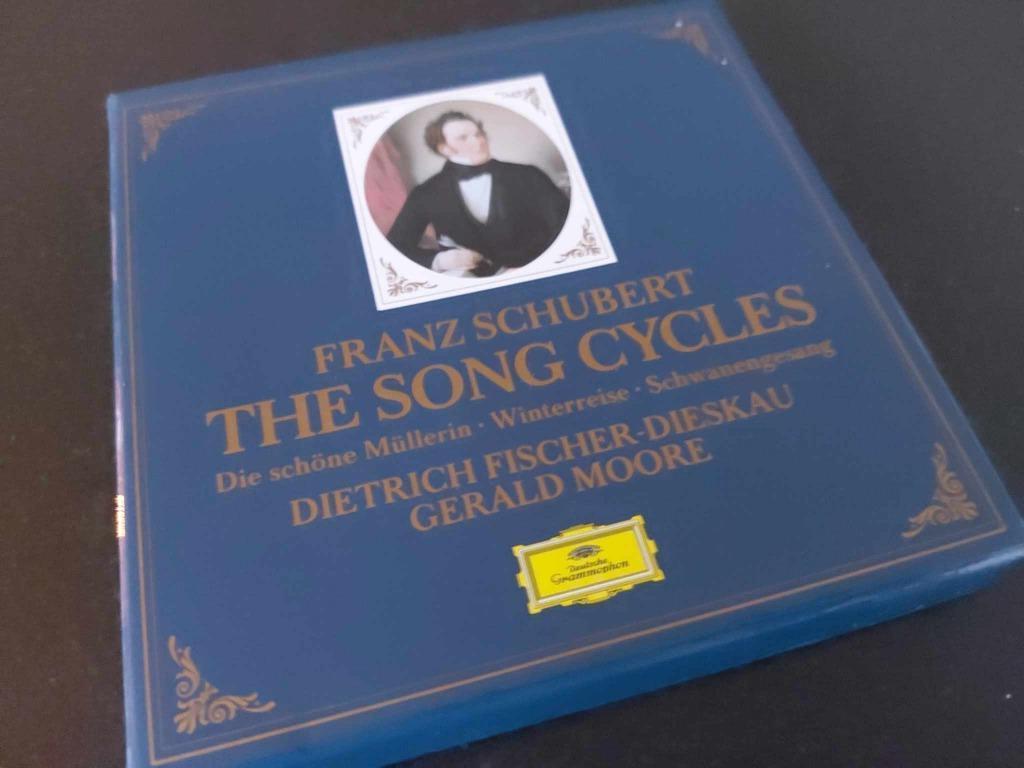 SCHUBERT - The Song Cycles BOX 3 x CD / DEUTSCHE GRAMMOPHON, Cd's en Dvd's, Met libretto, Ophalen of Verzenden, Romantiek, Kamermuziek