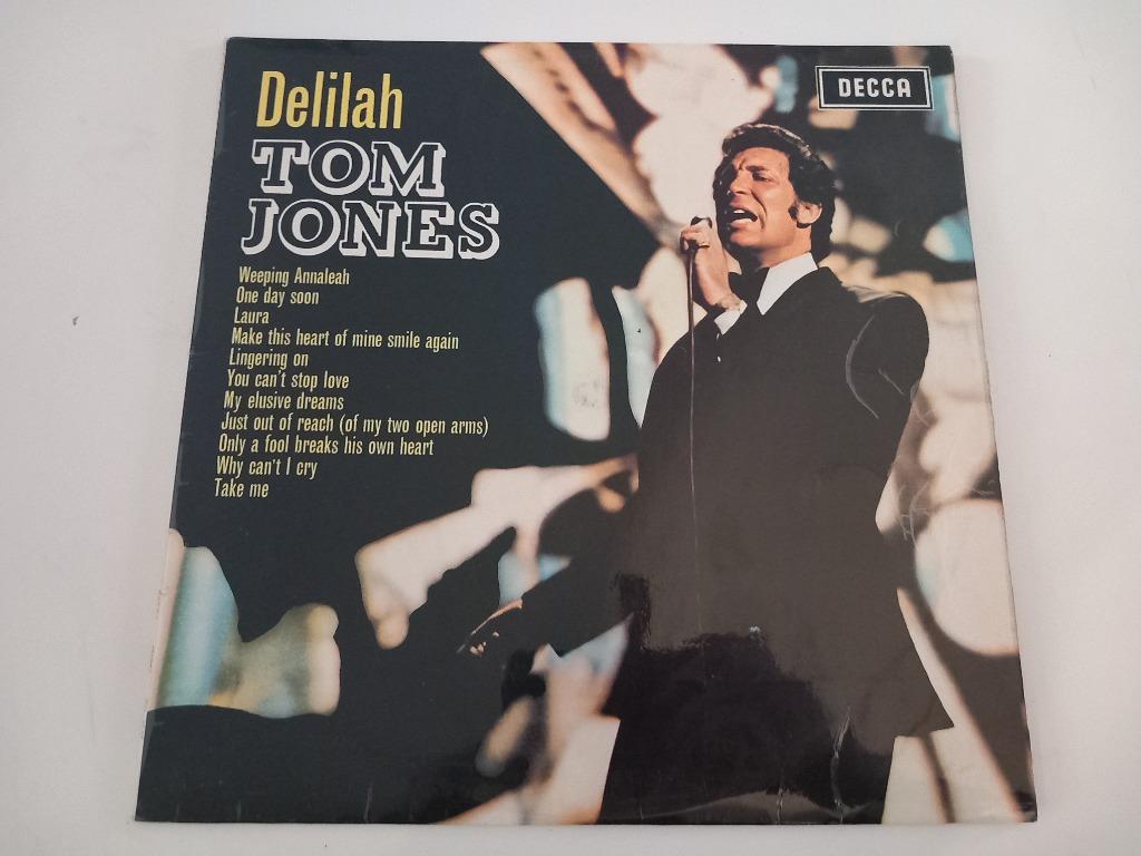 Vinyl LP Tom Jones Delilah Pop Rock Ballads Jazz UK, Ophalen of Verzenden, 12 inch