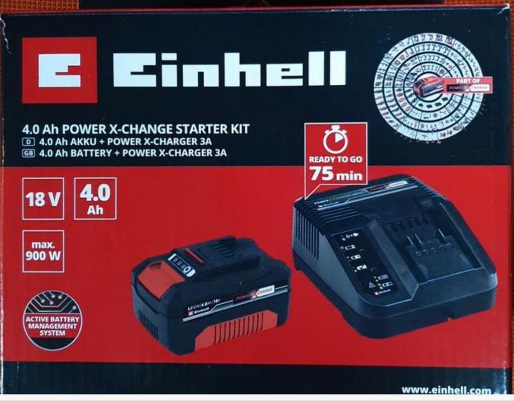 Oplader Einhell accu 18v, Doe-het-zelf en Bouw, Ophalen, Nieuw
