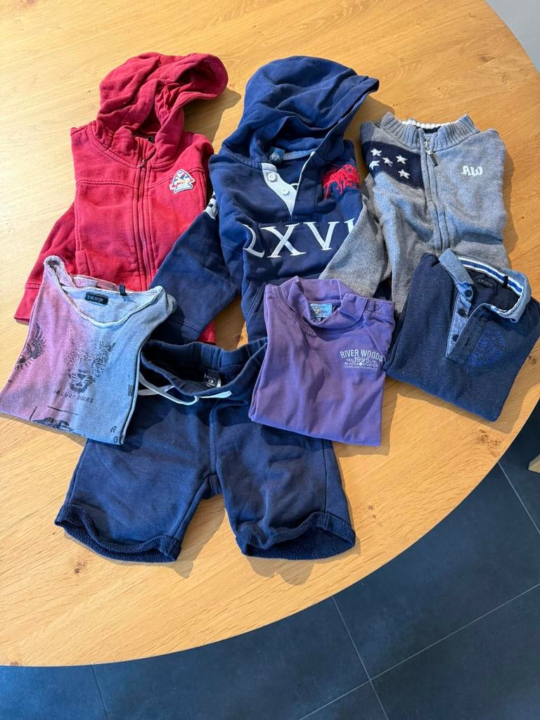 Lot de 7 vêtements de marque 5 ans garçon, Enlèvement ou Envoi, Comme neuf, Taille 110