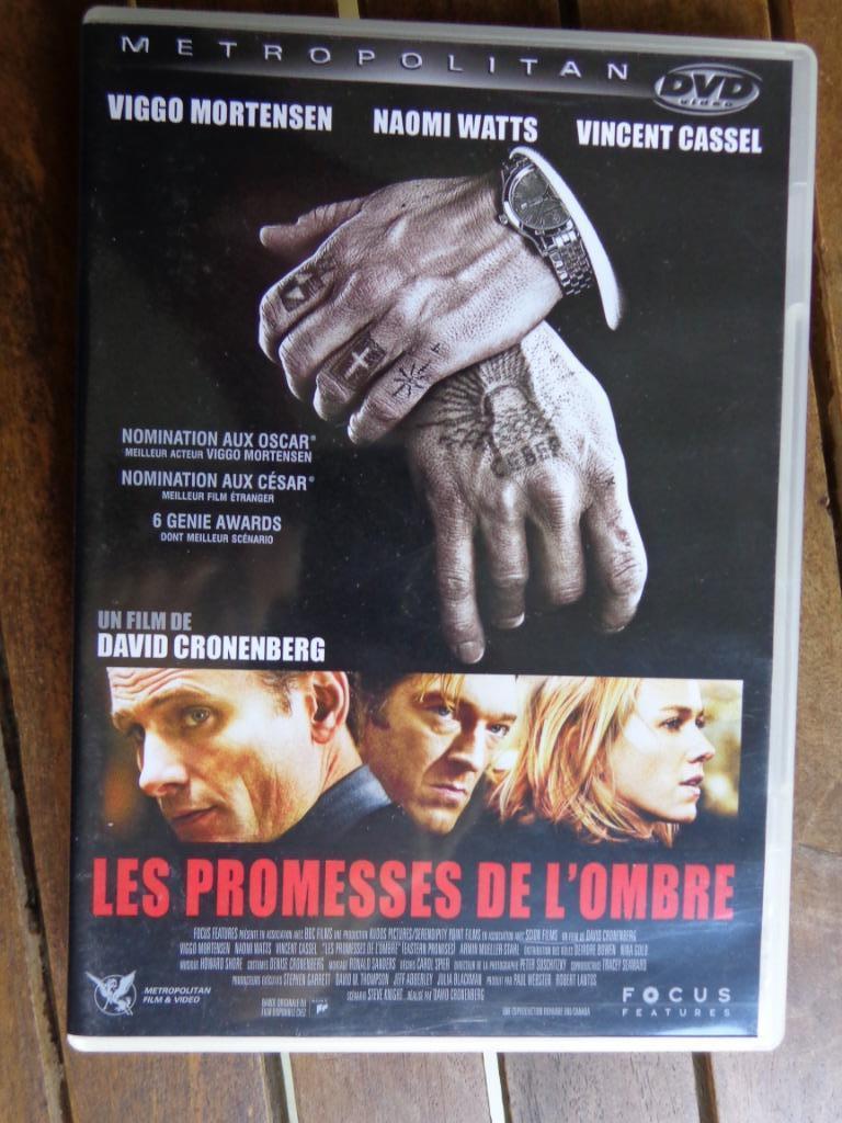 )))  Les promesses de l'ombre  //  David Cronenberg   (((, À partir de 12 ans, Enlèvement ou Envoi, Comme neuf, Autres genres
