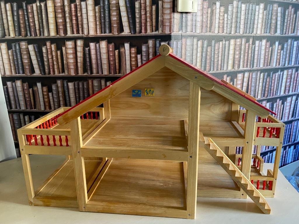 Poppenhuis Pintoy, Enfants & Bébés, Jouets | Maisons de poupées, Enlèvement, Utilisé, Maison de poupées