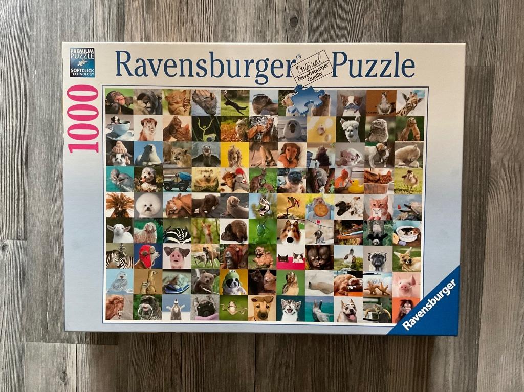Puzzels, Enlèvement, 500 à 1500 pièces, Comme neuf, Puzzle