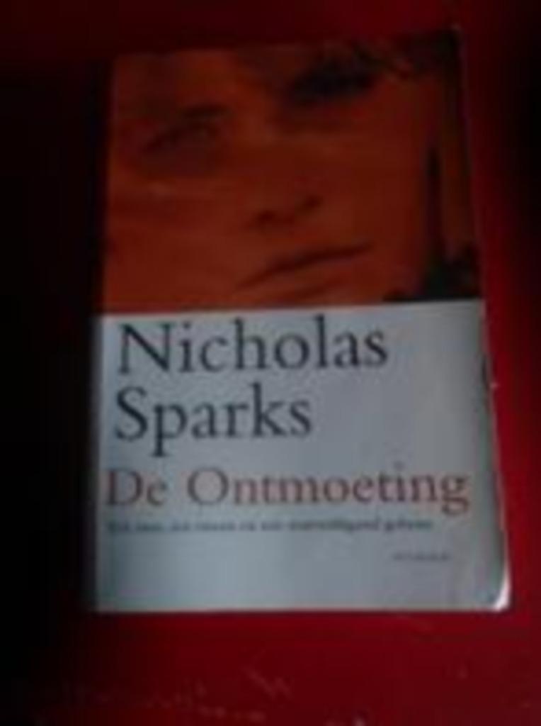 boek : de ontmoeting Nicholas Sparks, Ophalen of Verzenden