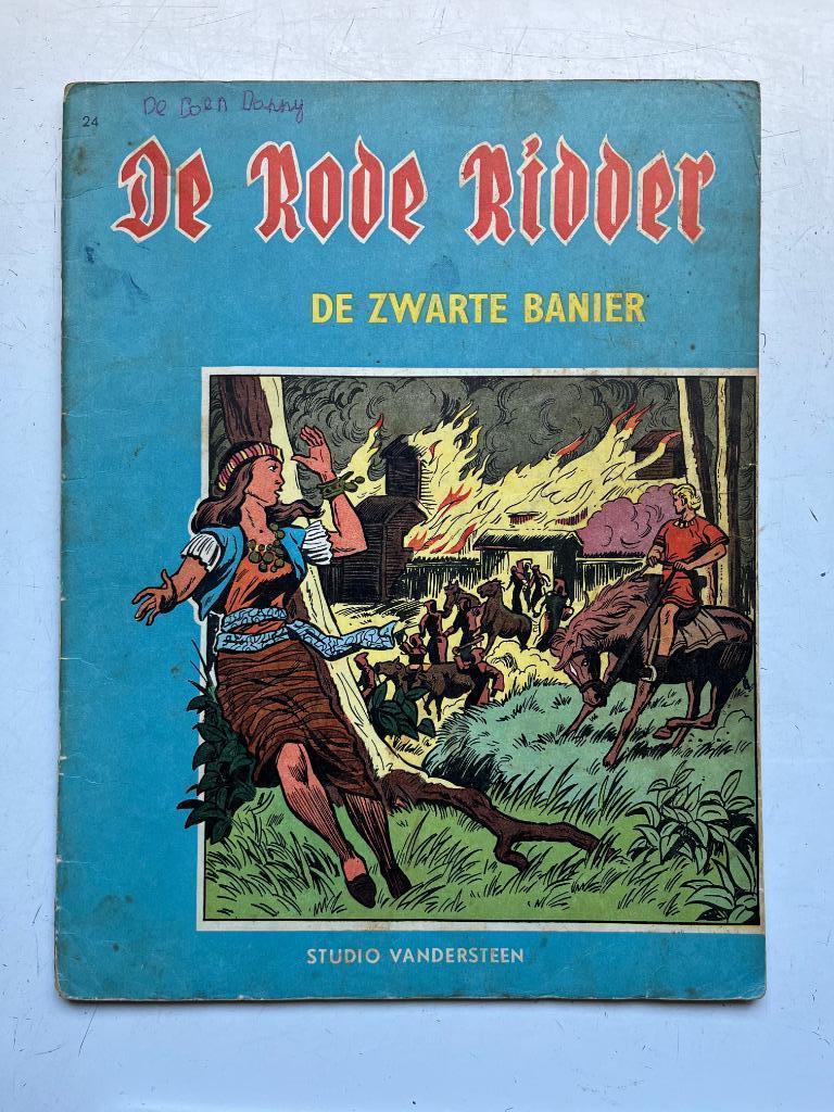 De Rode Ridder 24 - De Zwarte Banier - 1e druk 1965, Verzenden, Willy Vandersteen
