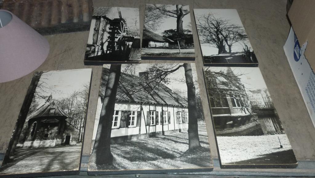 6 VINTAGE FOTOKADERS, Antiek en Kunst, Ophalen