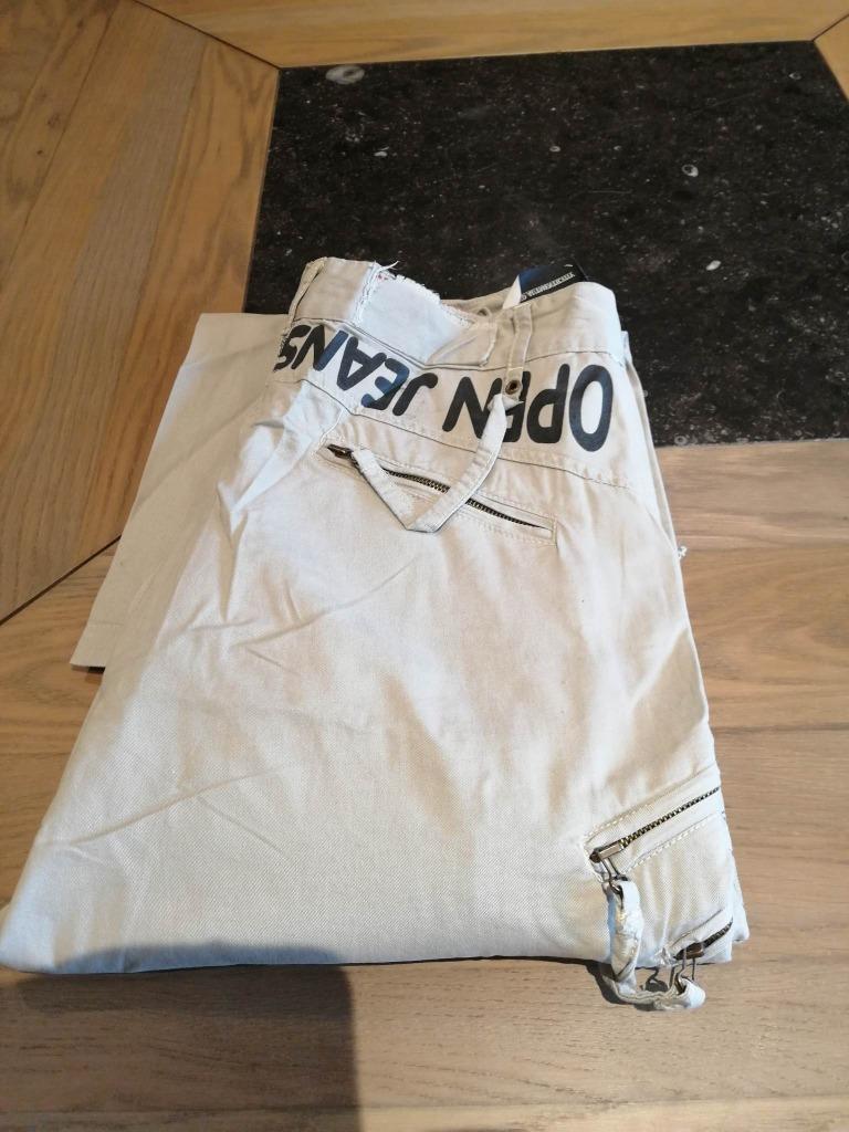 BROEK ECRY MERK PEM JEANS – MAAT XL = 44, PEM JEANS, Ophalen of Verzenden, Gedragen, Maat 46/48 (XL) of groter