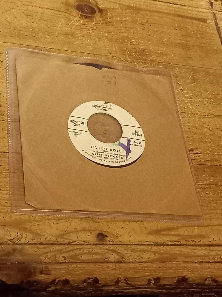 Single van Cliff Richard And The Drifters, CD & DVD, Vinyles Singles, Enlèvement ou Envoi, Single, Utilisé, Musique de films et Bande son