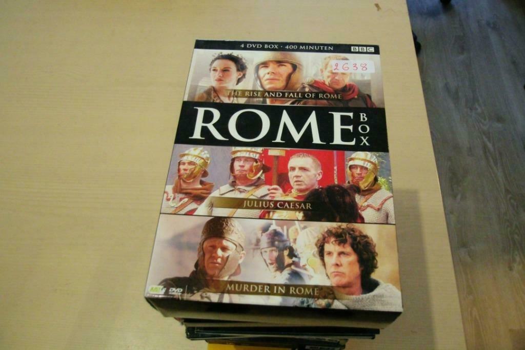 rome box  4 dvd's, Enlèvement ou Envoi