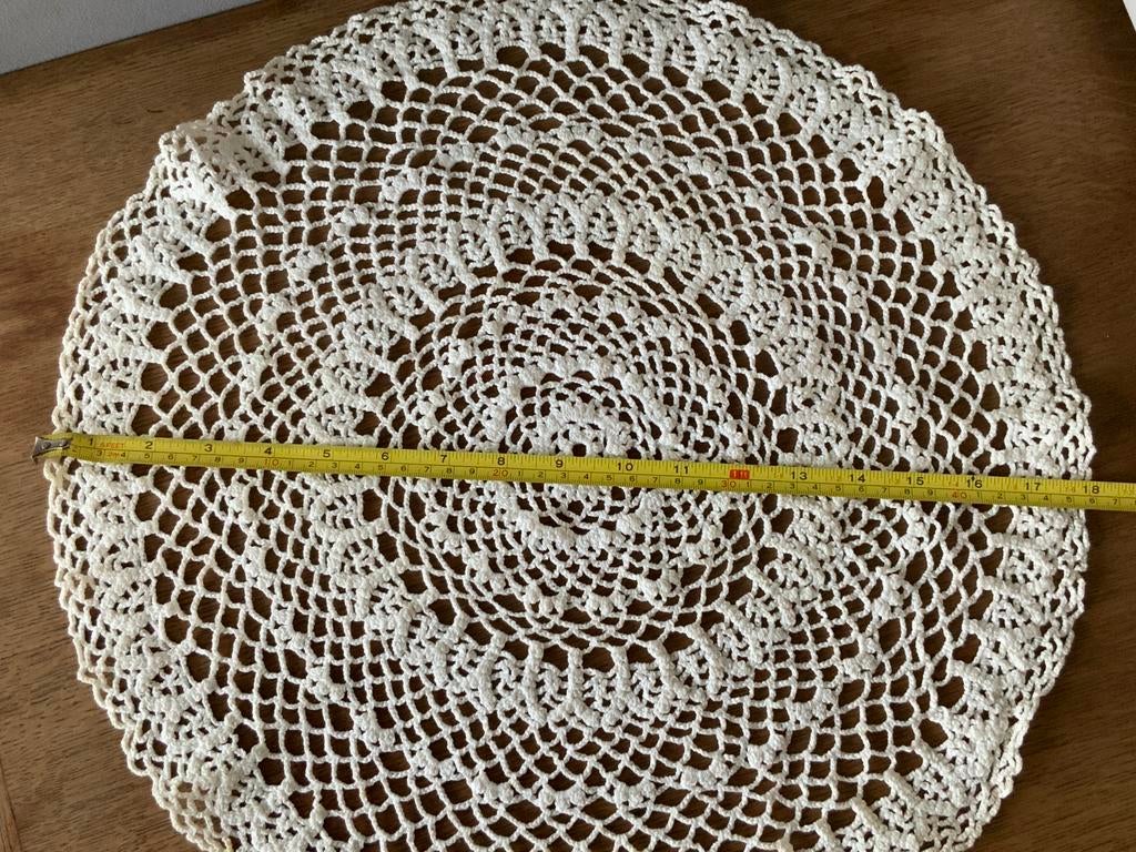 Nappe en coton crochetée à la main., Enlèvement, Neuf, Crochet, Autres types