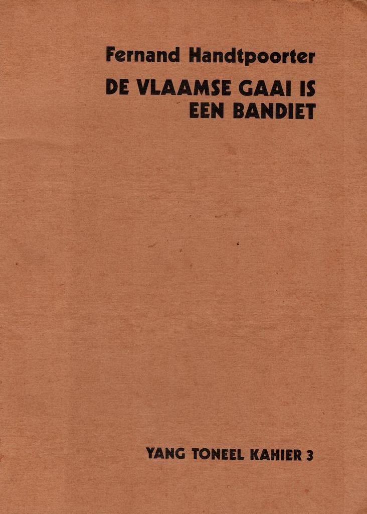 De Vlaamse gaai is een bandiet : een spel van jacht, liefde, Ophalen of Verzenden, Gelezen