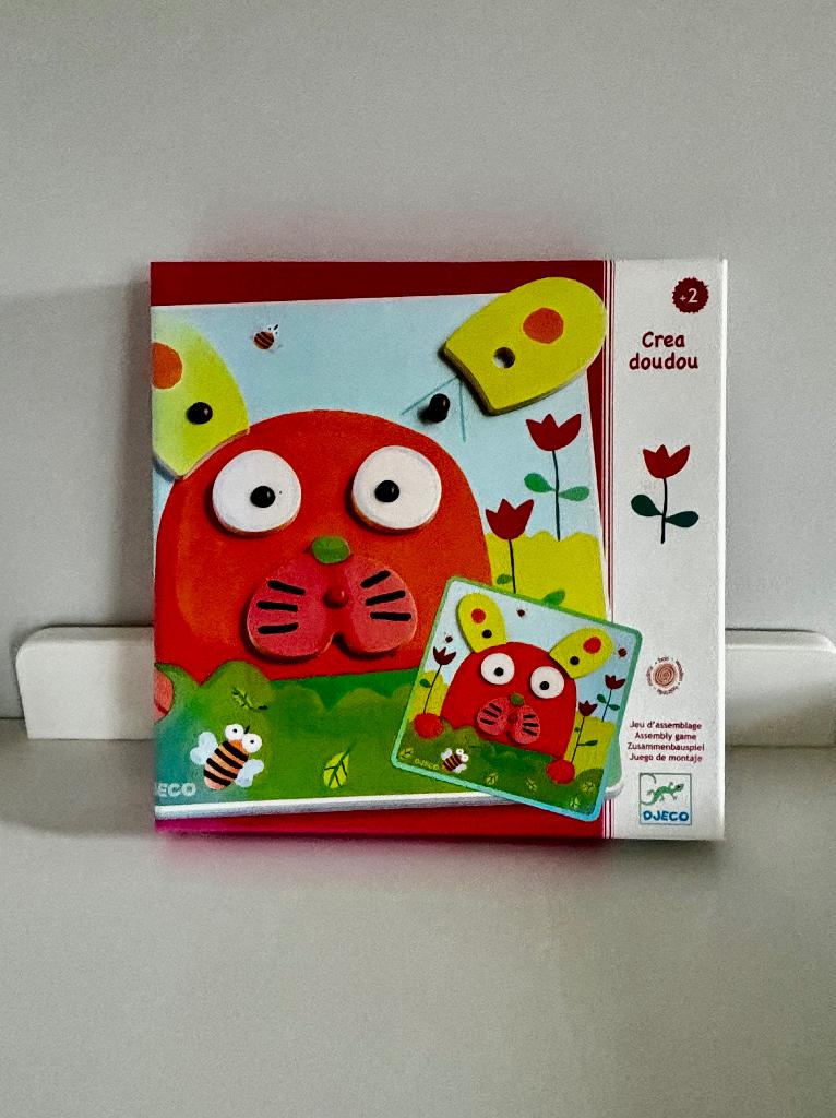 Crea doudou Djeco vanaf 2 jaar- nieuw, Kinderen en Baby's, Speelgoed | Educatief en Creatief, Ophalen of Verzenden, Nieuw