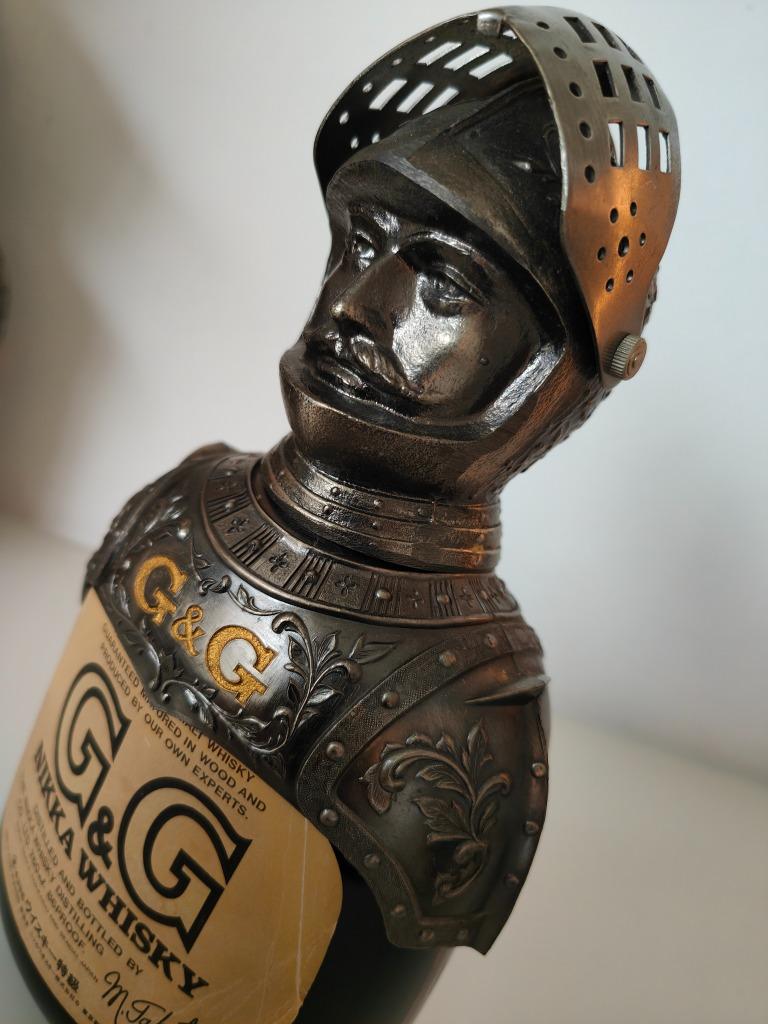 Nikka Gold & Gold Knight, signe Taketsuru, Rare ! (Métal)(v7, Neuf, Autres régions, Enlèvement ou Envoi, Pleine