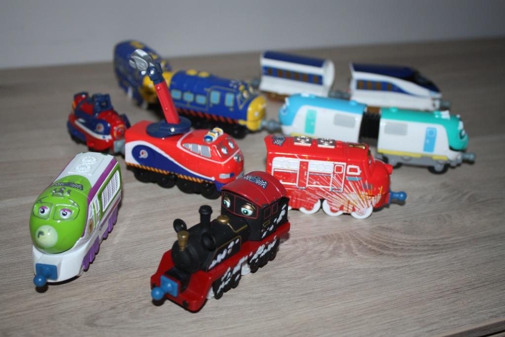 Takara Tomy 2010 , 2013 speelgoed trein 11 stuks., Ophalen of Verzenden, Gebruikt