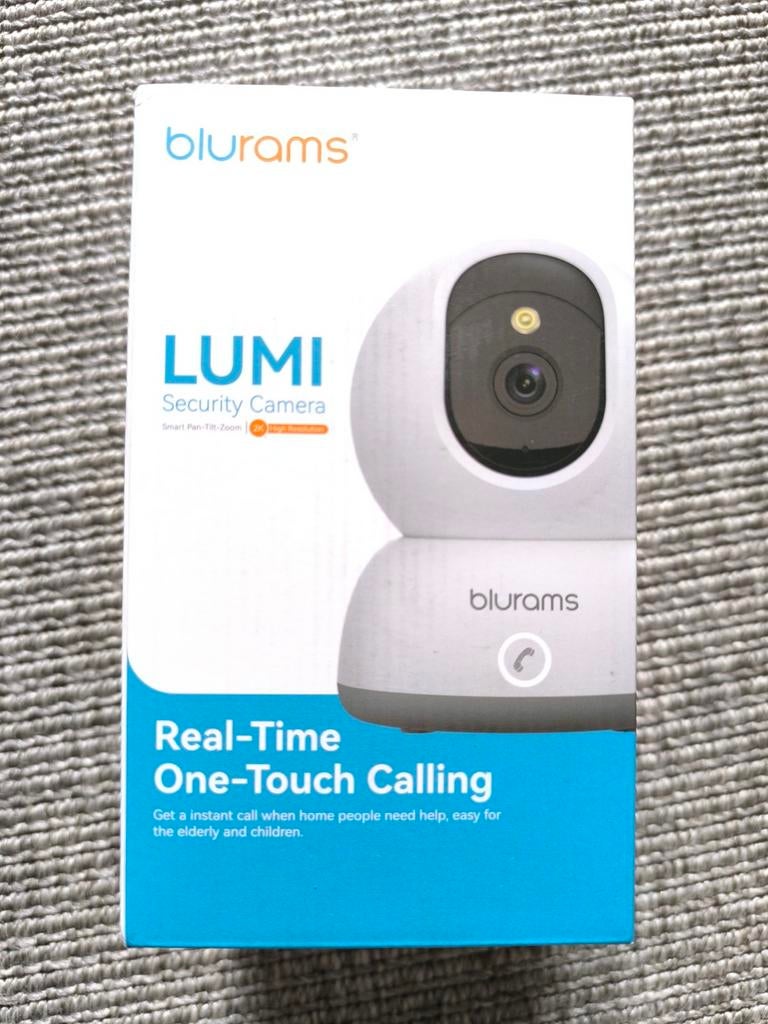 Blurams LUMI slimme beveiligingscamera — rechtstreeks gespre, Ophalen of Verzenden, Nieuw, Binnencamera
