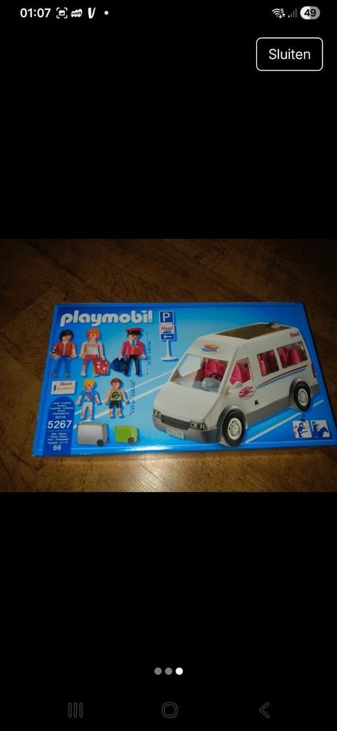 Playmobil hotelbus, Ophalen of Verzenden, Zo goed als nieuw, Complete set