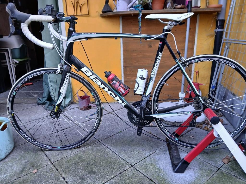 Koersfiets, Ophalen