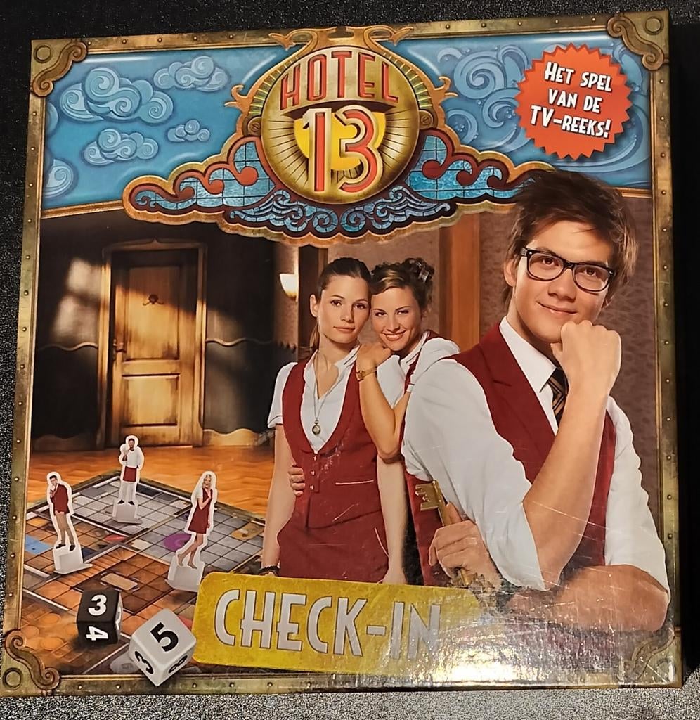 Hotel 13 check-in gezelschapsspel, Ophalen, Zo goed als nieuw