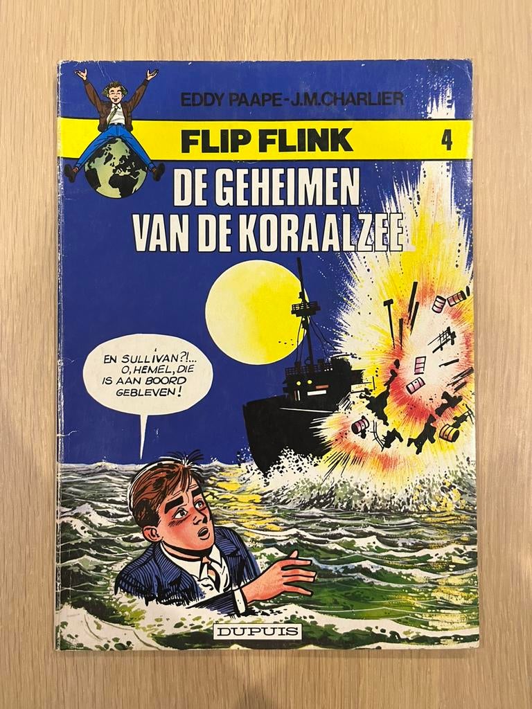 Flip Flink - 4 - De geheimen van de koraalzee, Boeken, Stripverhalen, Eén stripboek, Ophalen of Verzenden