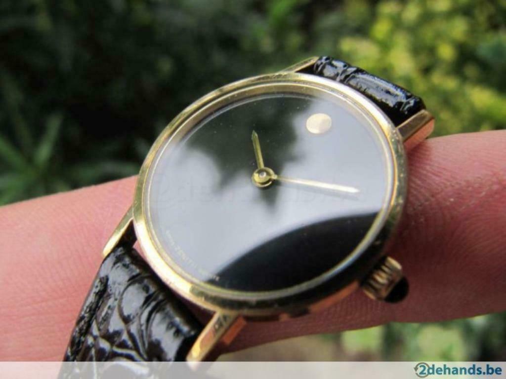 NOS Zenith modern art museum watch  dameshorloge ca. 1980s, Verzamelen, Overige Verzamelen, Zo goed als nieuw, Ophalen of Verzenden
