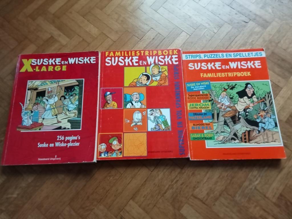 Suske en Wiske familiestripboek 3 stuks, Ophalen of Verzenden, Gelezen