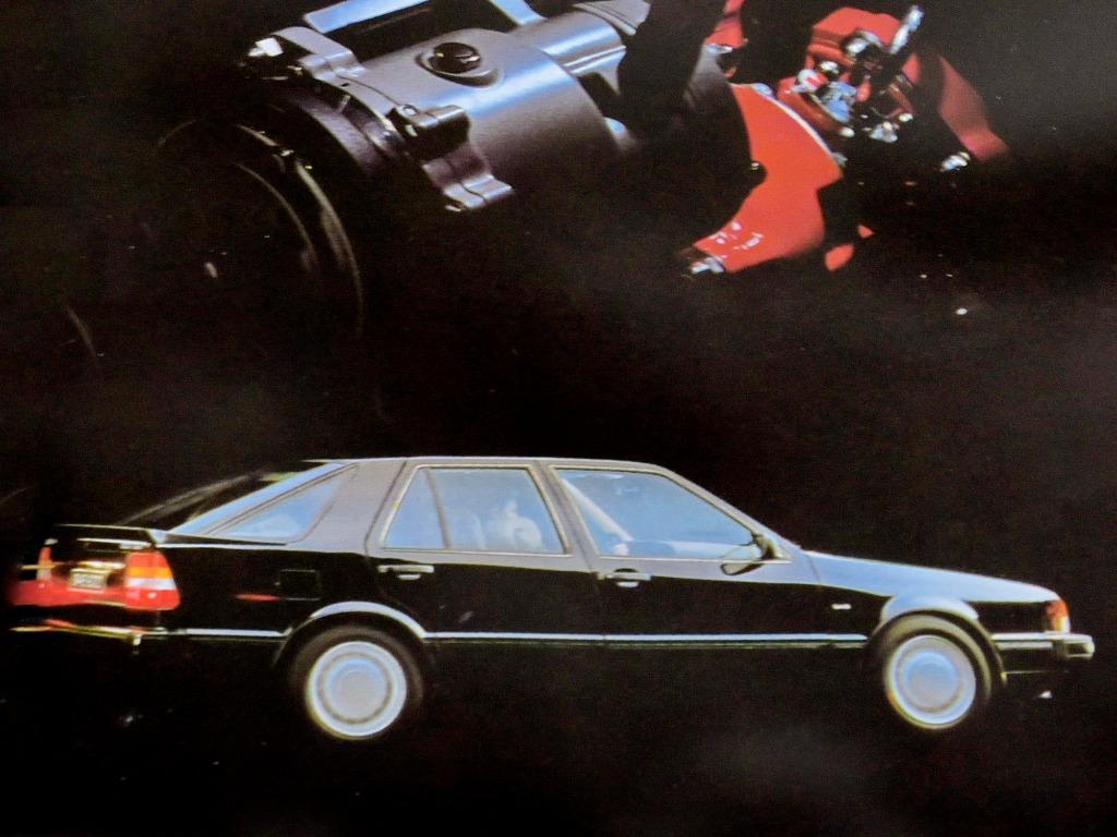 Saab 9000 Turbo 16 folder 1984, Ophalen of Verzenden, Zo goed als nieuw, Overige merken