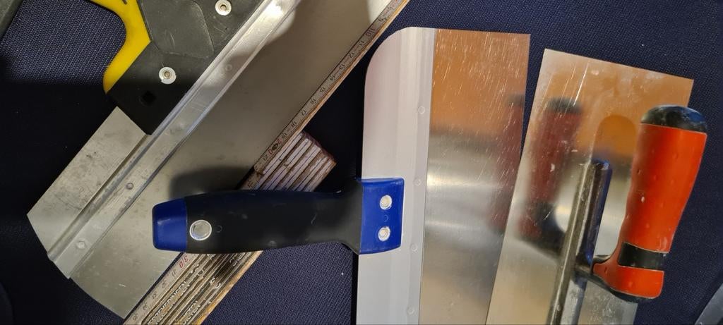 Spatule à enduit - Truelle de lissage., Enlèvement