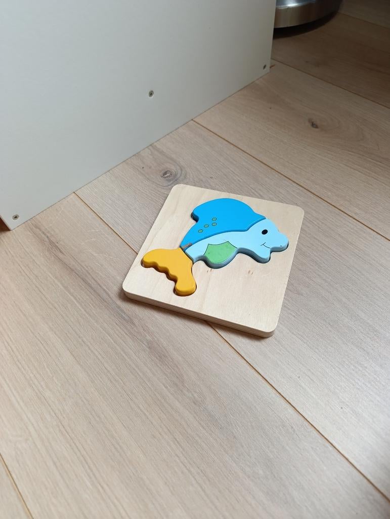 Puzzle en bois, Ophalen of Verzenden, Zo goed als nieuw