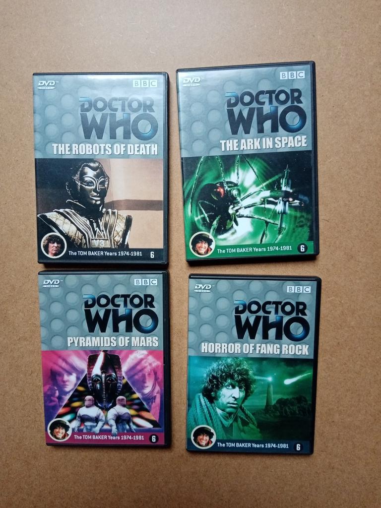 Doctor Who, Tom Baker op dvd, Cd's en Dvd's, Ophalen, Zo goed als nieuw