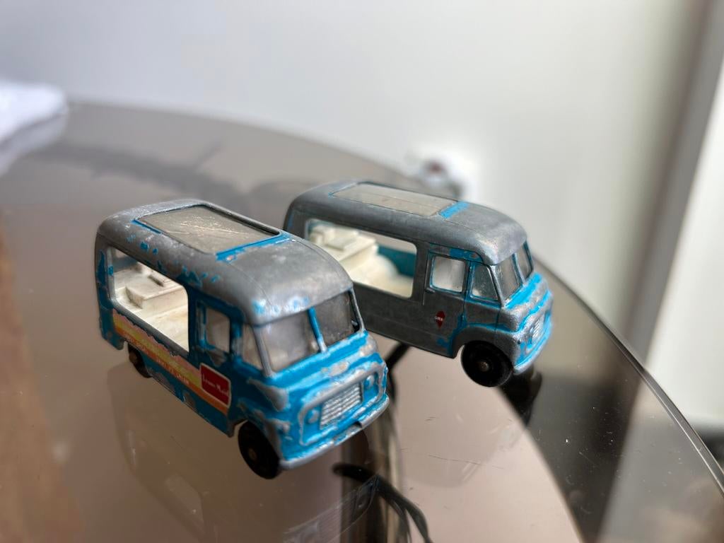 Set Matchbox Lesney Commer Ice Cream Canteen nr 47-B 1963, Ophalen of Verzenden