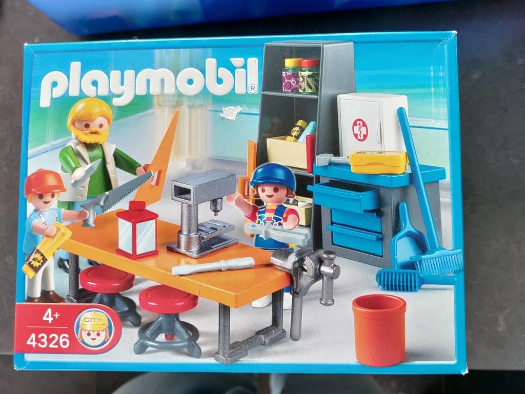 Playmobil set techniek klas, Kinderen en Baby's, Speelgoed | Playmobil, Ophalen, Gebruikt