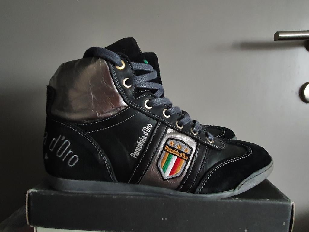 Hoge sneakers van Pantofola d'oro maat 39, Ophalen of Verzenden, Gedragen, Zwart, Sneakers