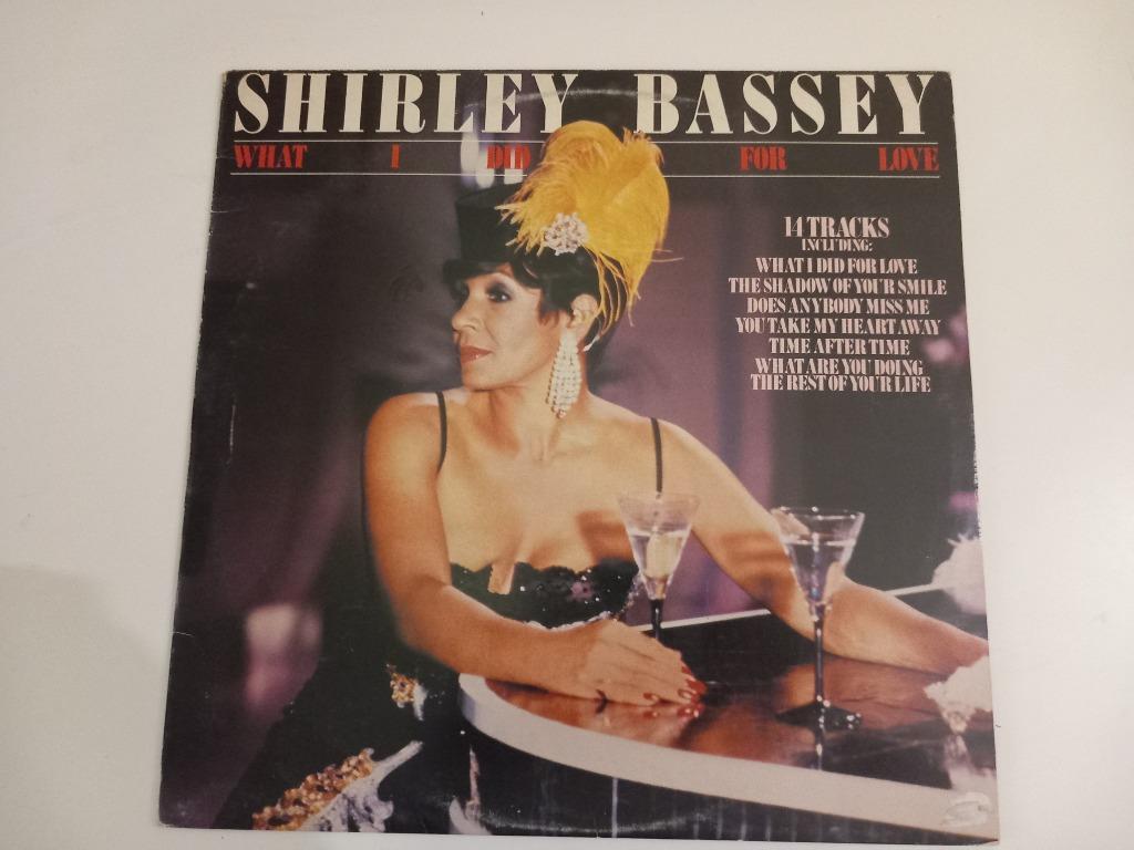 Vinyl LP Shirley Bassey What I did for love Jazz Blues Pop, Ophalen of Verzenden, 12 inch, Jazz