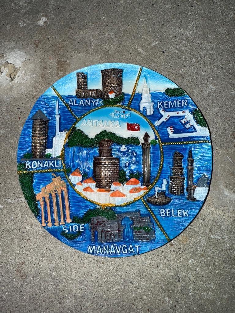 Assiette décorative Antalya, Enlèvement ou Envoi