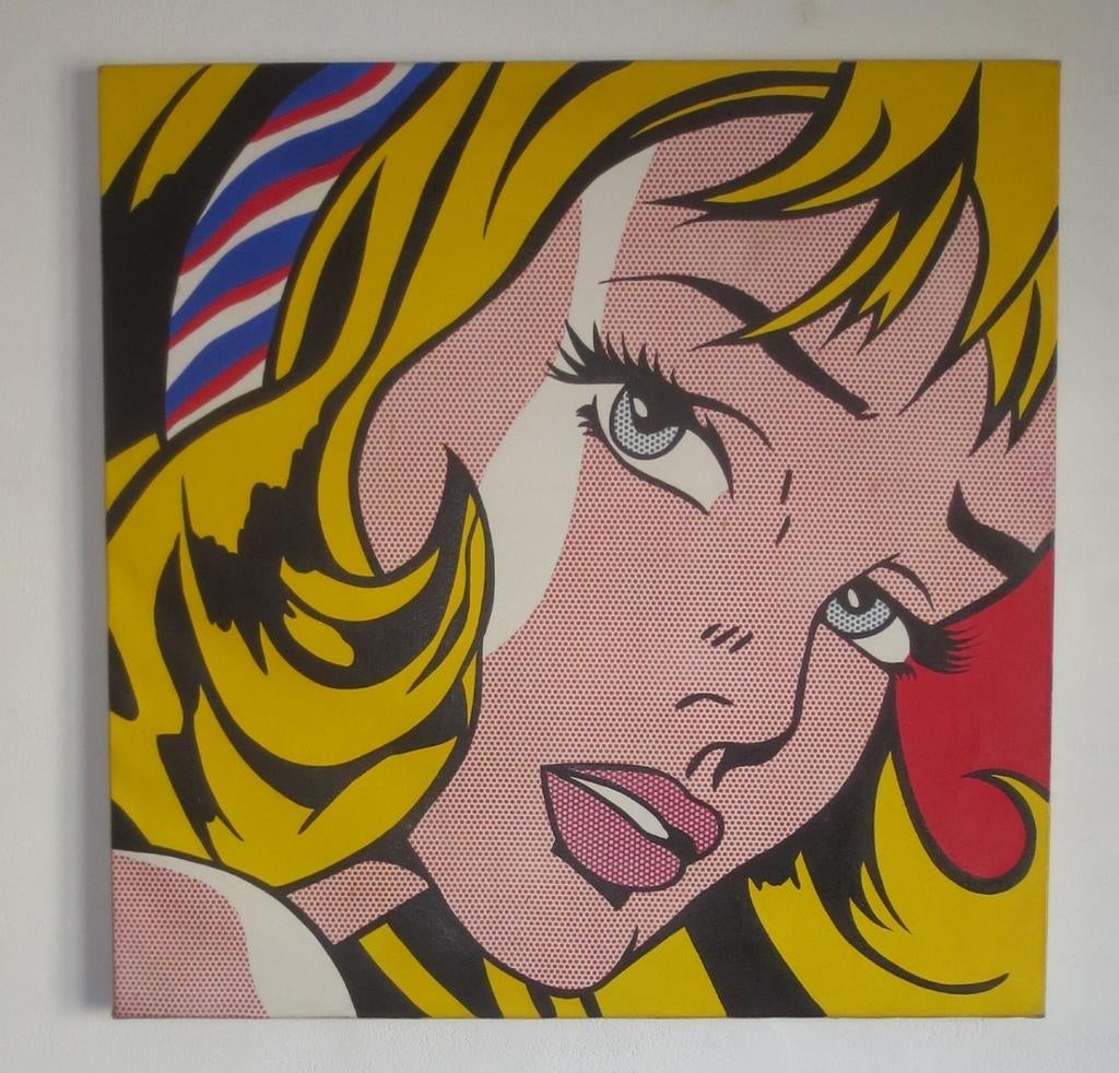 Grand Canevas Roy Lichtenstein, Enlèvement