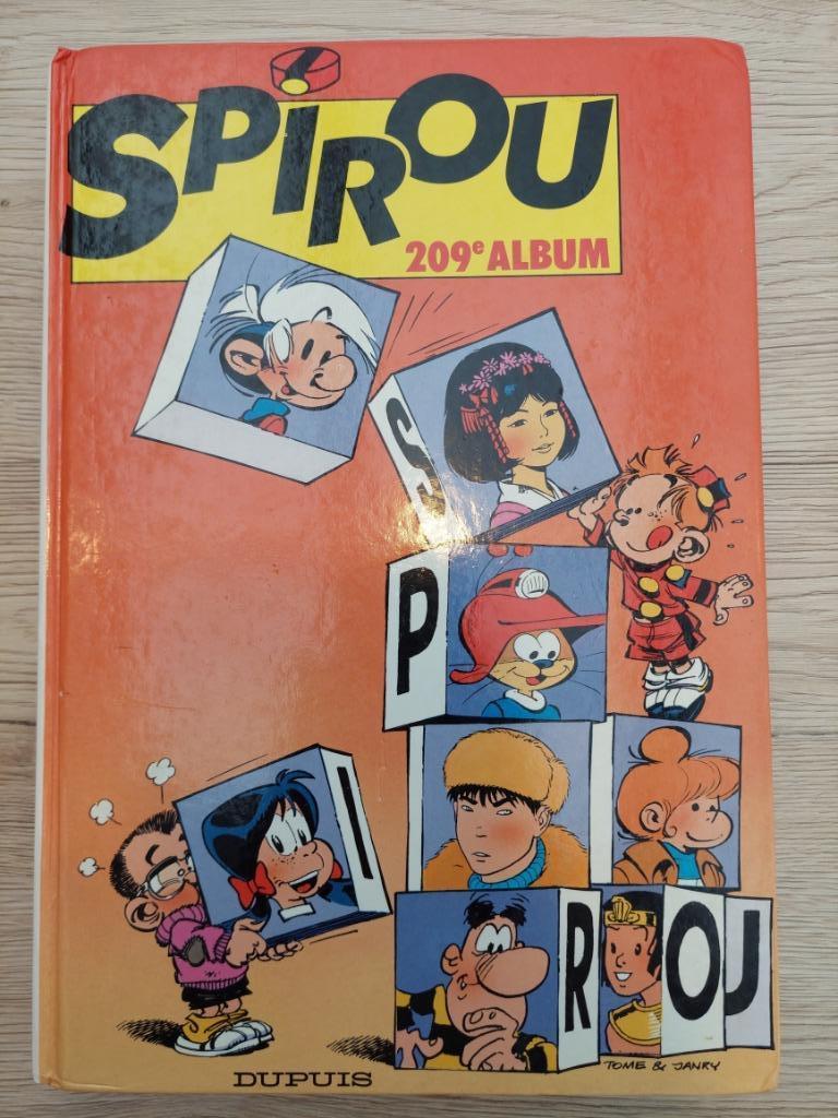 Album du journal Spirou n 209. (Reliure, recueil), Une BD, Enlèvement ou Envoi, Utilisé