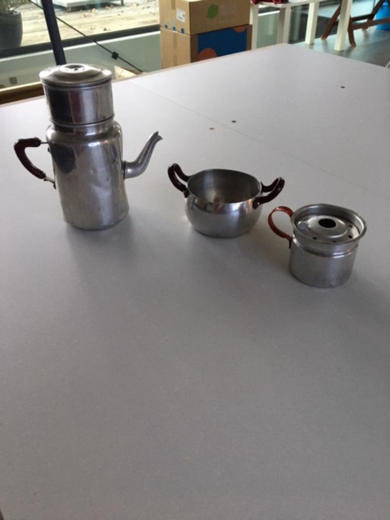Blikken kinderservies jaren 60-70, Ophalen of Verzenden