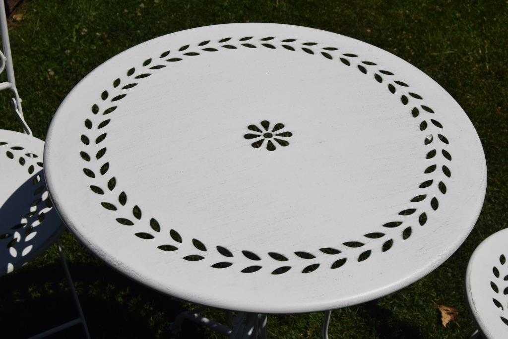 Set de jardin en fer forgé patiné, Neuf, Enlèvement, Autres matériaux, Sets de jardin