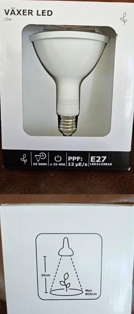 Ikea Växer LED groeilampen voor planten (ik heb 6 stuks), Ophalen