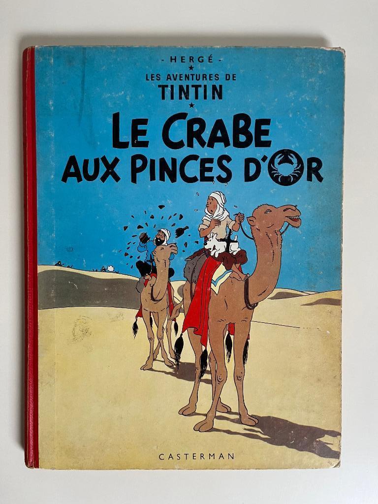 Tintin - Le Crabe aux Pinces d'Or - B35 - 1964, Envoi, Hergé